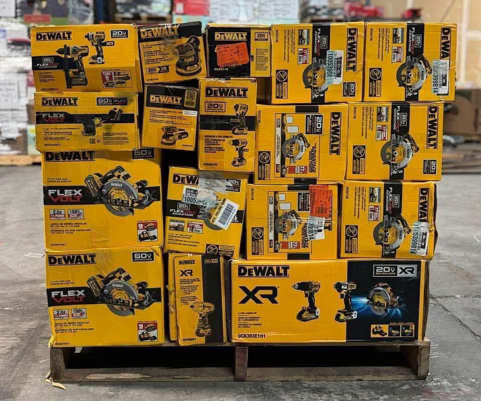 DeWalt Tools pallets